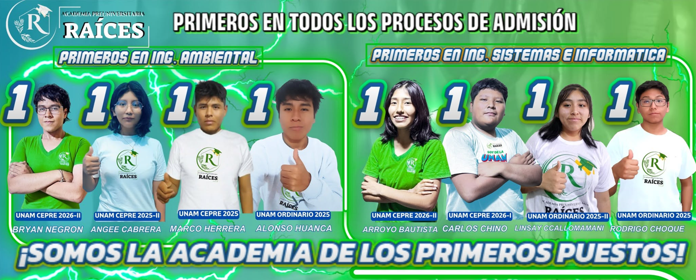Grupo de ingresantes de la academia